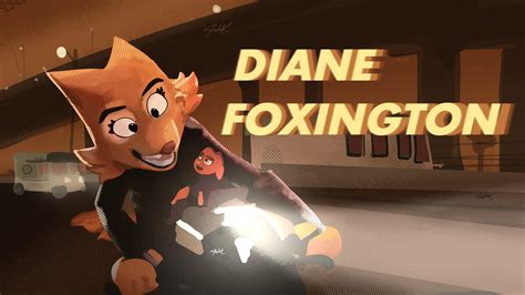 Diane Foxington - (art by me) : r/furry