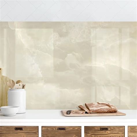 Onyx Marmor Creme K Chenr Ckwand Kaufen