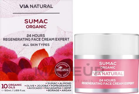 BioFresh Via Natural Sumac Organic 24H Regenerating Expert Face Cream ...