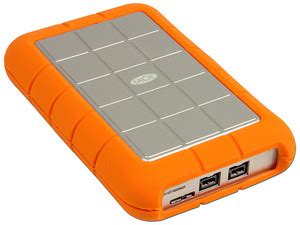 Disco Duro Portátil LaCie Rugged Triple de 1 TB USB 3 0 y FireWire 800