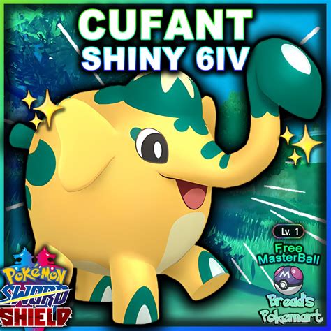 Ultra SHINY 6IV CUFANT // Pokemon Sword and Shield // Lv1 // - Etsy Ireland