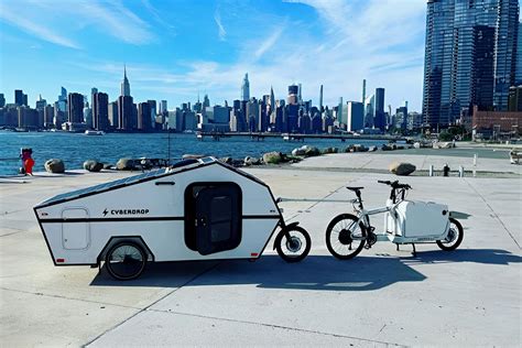 Cyberdrop ebike trailer channels the spirit of the Cybertruck