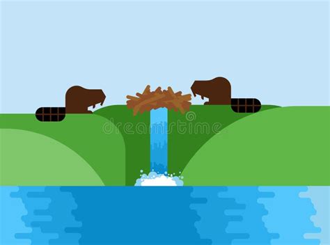 Beaver Dam Stock Illustrations – 327 Beaver Dam Stock Illustrations ...