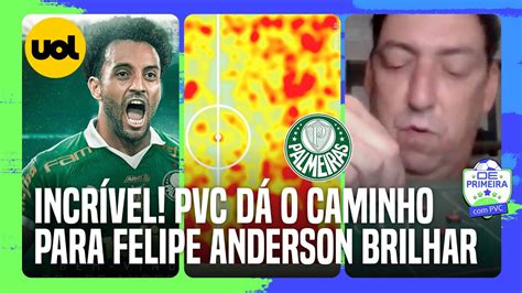 Absurdo Mapa De Calor Mostra Que Felipe Anderson Pode Jogar Com