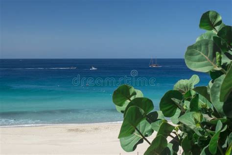 Aerial View On The Beach In Playa Del Matorral In Morro Jable Canary