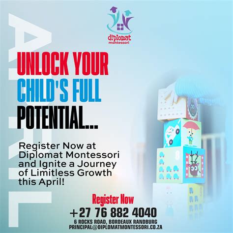 Diplomat - 🌟 Unlock Your Child’s Full Potential! 🌟 Diplomat Montessori