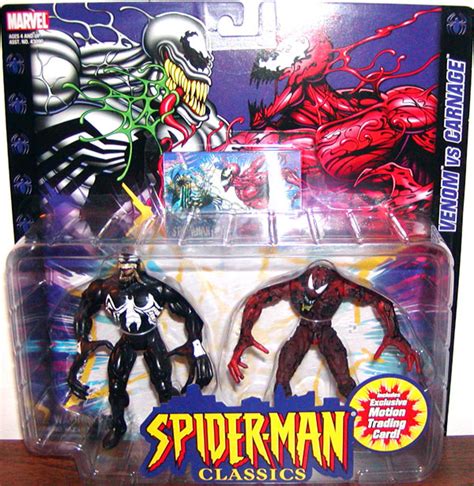 Venom vs Carnage Spider-Man Classics action figures