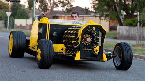 Hot Rod Aus Lego Fahrt Chtiges Auto Aus Einer Halben Million Teile Der Spiegel