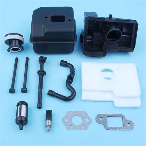 Muffler Exhaust Air Filter Carb Intake Housing Gasket Kit For Stihl 018