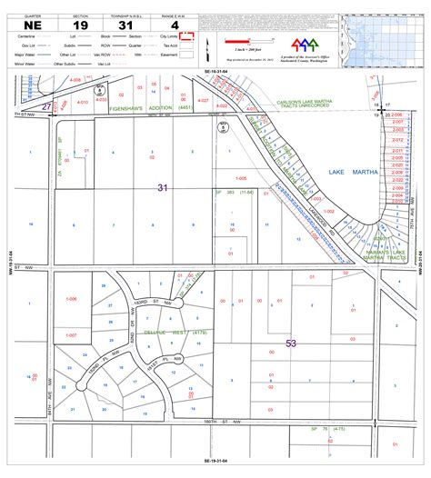 Snohomish County, WA Assessor Maps Selection
