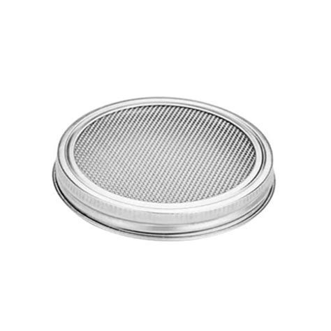 Domelay Xwide Mouth Jar Screen Sprouting Strainer Lid Cover Seed