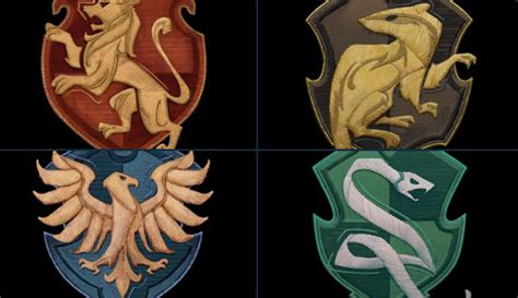 Hogwarts Legacys Updated House Badges Revealed Gonintendo