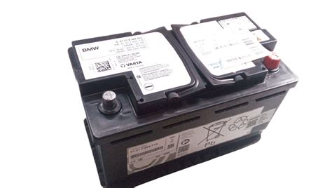 Original BMW AGM Battery 80 AH 61217555719 HUBAUER Shop De