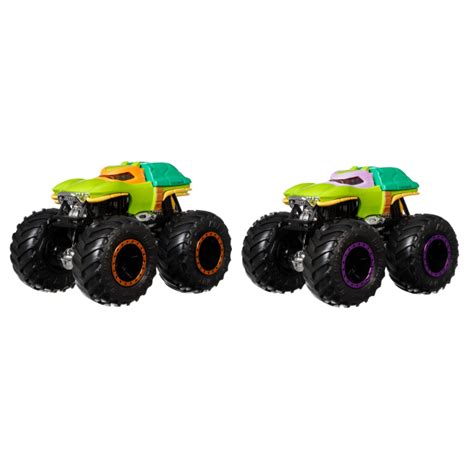 Hot Wheels Monster Trucks Michelangelo Vs Donatello Fyj Hnx