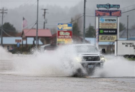 Flooding On The Oregon Coast Swollen Creeks In Portland As Forecast