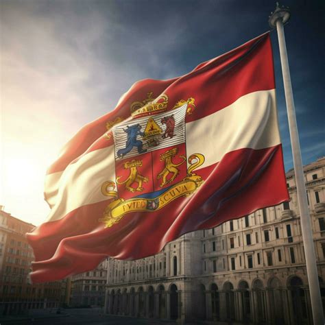 flag of Republic of Genoa high quality 30667560 Stock Photo at Vecteezy