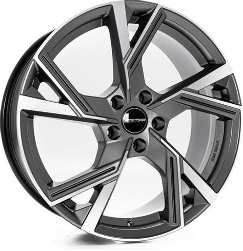 Velgen GMP Italia ANGEL Matt Anthracite Diamond 8 5x20 5X112 ET45 NB66