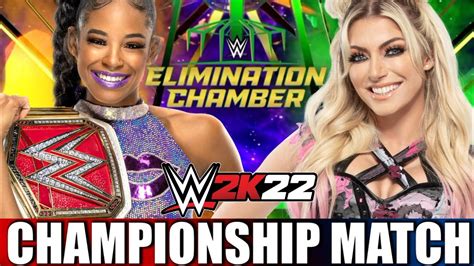 Bianca Belair Vs Alexa Bliss For Raw Womens Championship Elimination