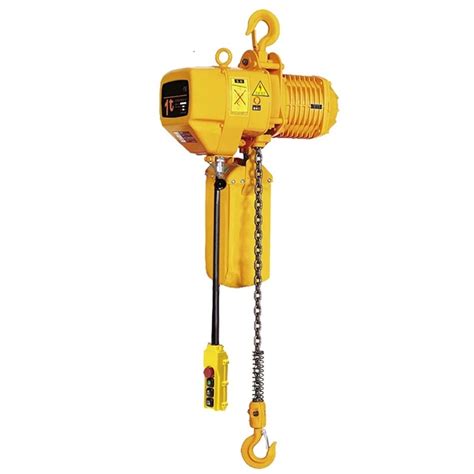 Speed Ton Electric Chain Hoist Power Trolley Ft V