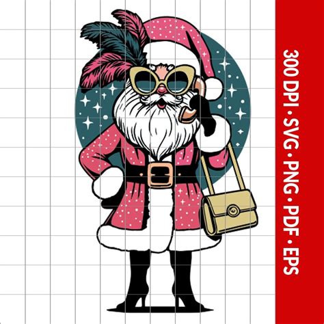 Santa Svg, Funny Santa Svg, Funny Christmas Shirt Svg, Christmas Svg ...