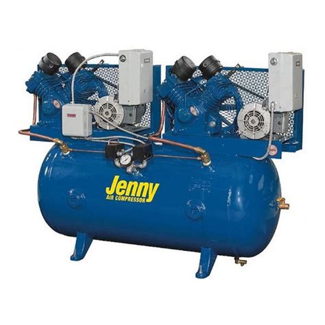 Jenny Reciprocating Air Compressors Operation And Maintenance Manual Pdf Download Manualslib