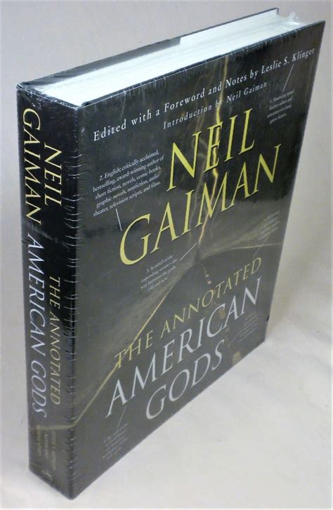 Annotated American Gods Book Camerinarlet