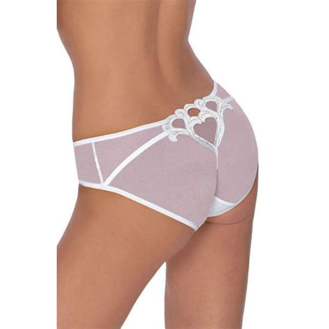 Lingerie F Minine Culotte Blanche Pour Femme Lica Roza Lingerie