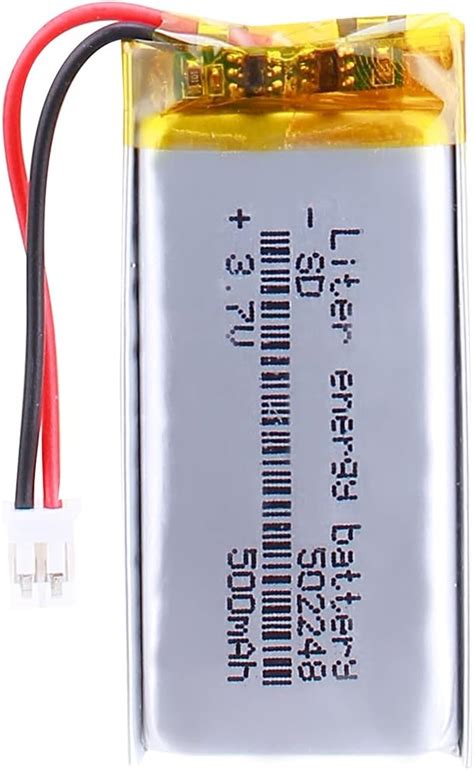 Amazon Liter Energybattery 3 7V Lipo Battery 500mAh Rechargeable