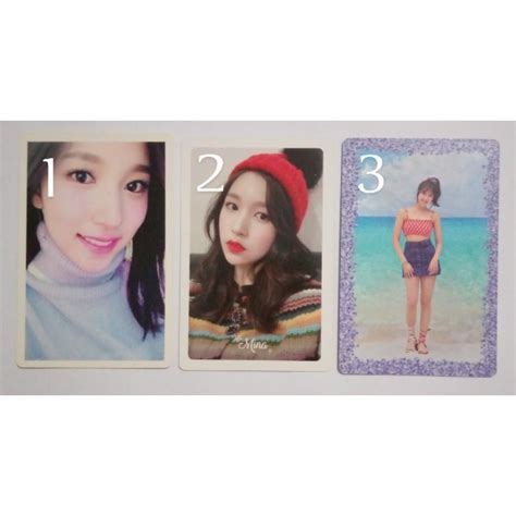 Jual Official Photocard Pre Order Benefit Pob Twice Nayeon Jeongyeon