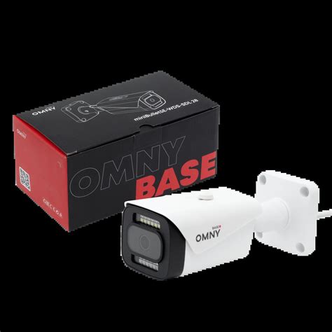 Камера сетевая буллет 5Мп OMNY BASE miniBullet5E-WDS-SDL-C 28 с двойной ...