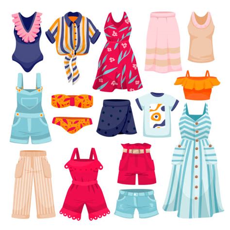 2,300+ Summer Dress Stock Illustrations, Royalty-Free Vector Graphics ...