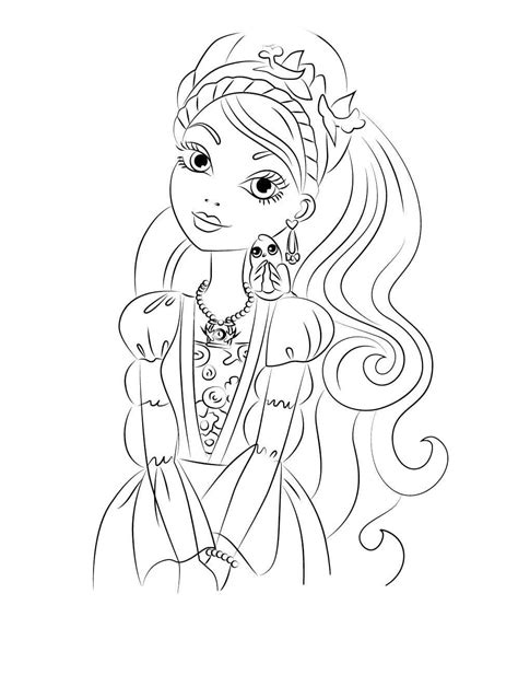 90 Desenhos Da Ever After High Para Colorir E Imprimir