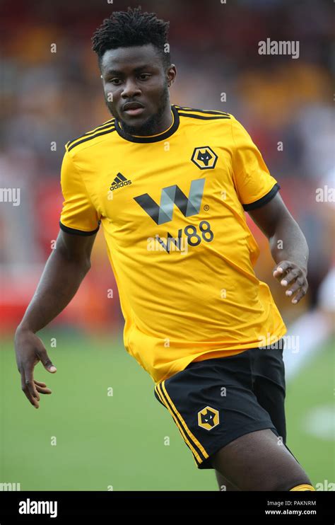 Wolverhampton Wanderers Bright Enobakhare During A Pre Season Friendly