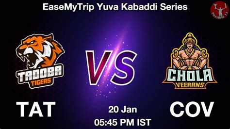 Tat Vs Cov Dream Team Prediction Fantasy Kabaddi Tips Jan