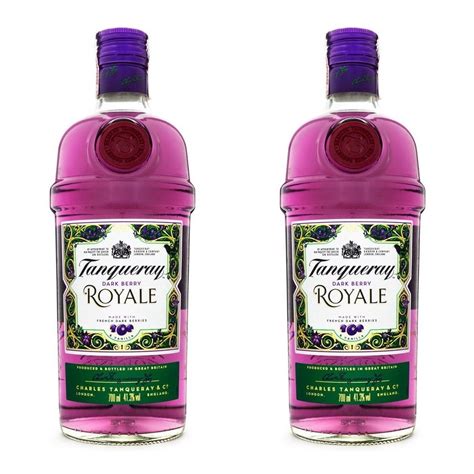 2 Gin Tanqueray Blackcurrant Royale 700ml C Nfe Submarino