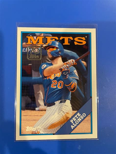 Pete Alonso 2021 Topps Update Series 70 Years Of Topps Baseball 70YT