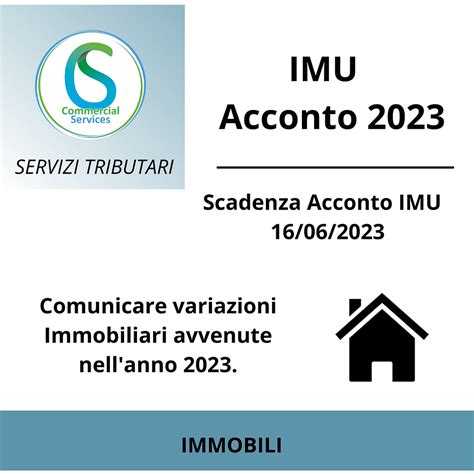 ACCONTO IMU 2023