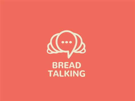 bread talking logo by Mariyana on Dribbble