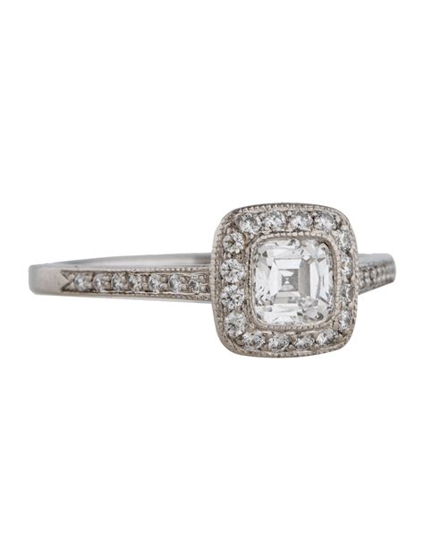 Tiffany & Co. Platinum Legacy Diamond Engagement Ring - Rings ...