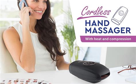 Belmint Hand Massager Compression Hand Massager With Heat Vibration