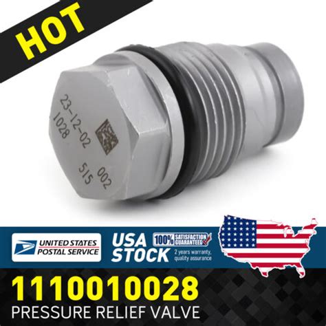 Oem Pressure Relief Valve 1252 For 04 5 10 Lly Lbz Lmm 6 6l Gm Duramax Ebay