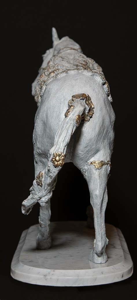 Mente Galopante By Alejandra Zermeño 2020 Sculpture Bronze Marble