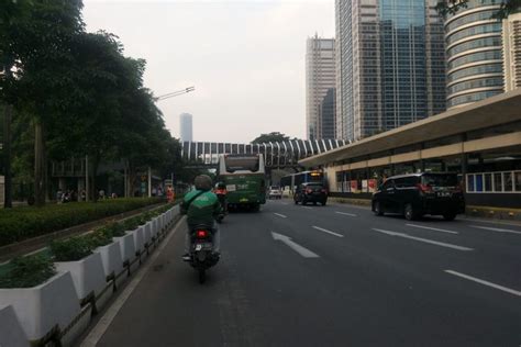 Foto Rekayasa Lalin Di 29 Ruas Jalan Saat KTT ASEAN Ini Jalur