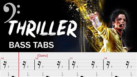 Thriller Michael Jackson Bass Tab Lesson By Chami S Arts Youtube