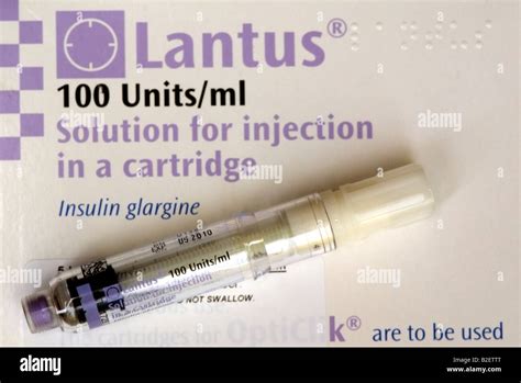 Lantus Insulin Fotograf As E Im Genes De Alta Resoluci N Alamy