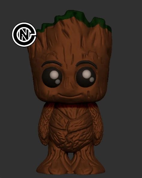 Baby Groot Maceta On Behance