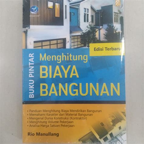 Jual BUKU PINTAR MENGHITUNG BIAYA BANGUNAN EDISI TERBARU RIO