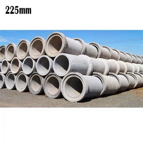 Reinforced Cement Concrete Mm Rcc Hume Pipes Size Meter Length