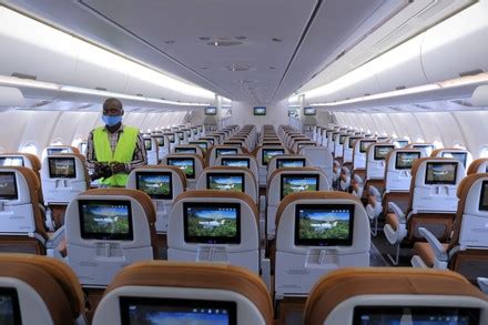 Interior Airbus A330neo Aircraft Seen Entebbe Editorial Stock Photo ...