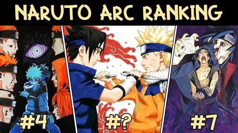 Ranking All The Naruto Arcs Tier List Youtube